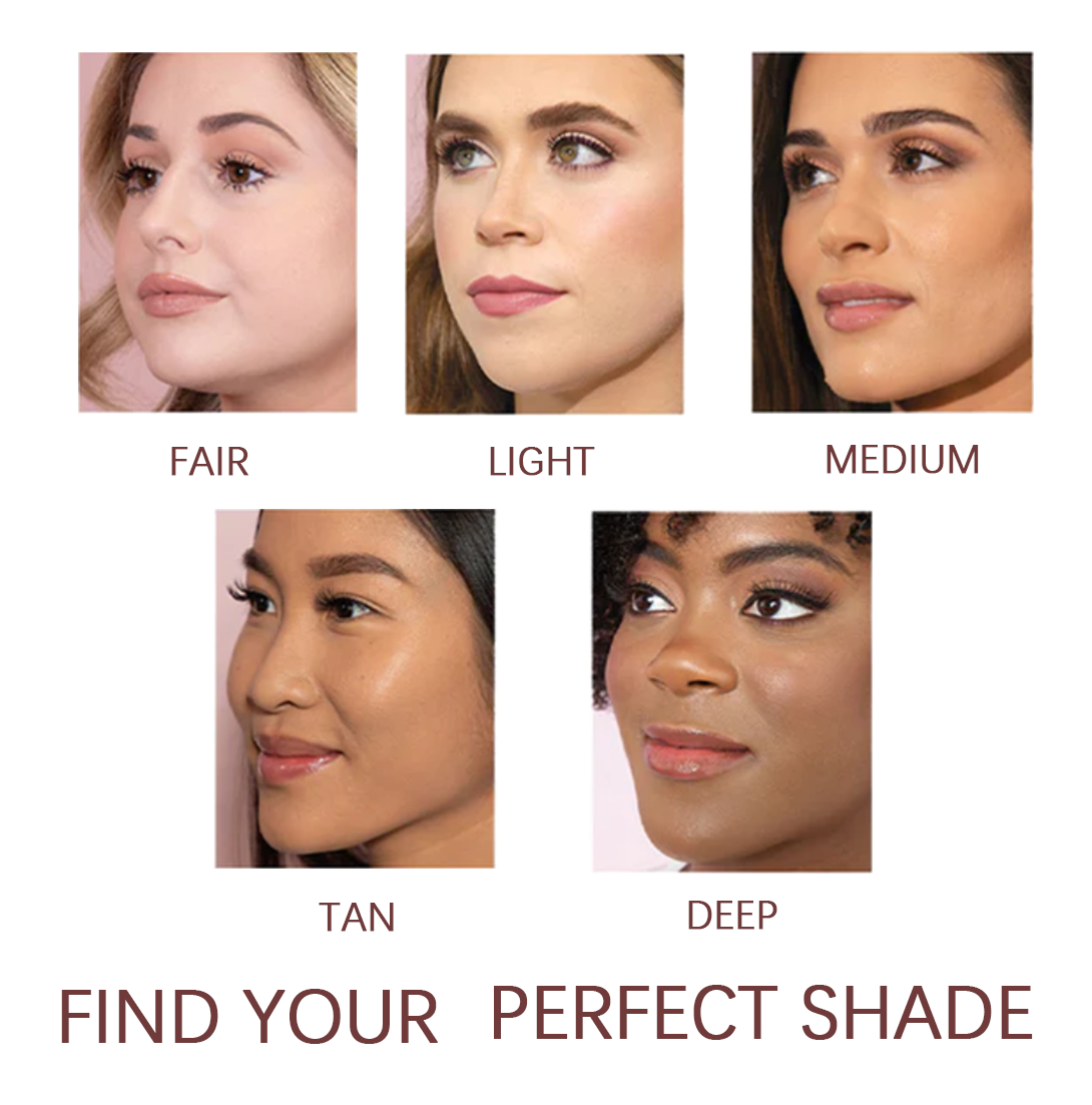Full-Coverage Skin Tape Foundation (with Brush FREE !)