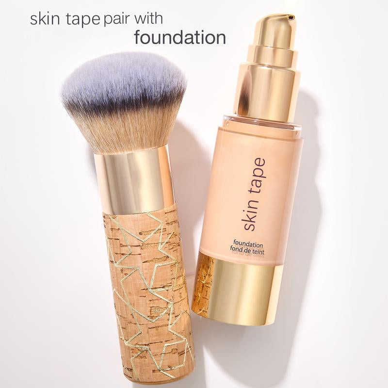 Full-Coverage Skin Tape Foundation (with Brush FREE !)