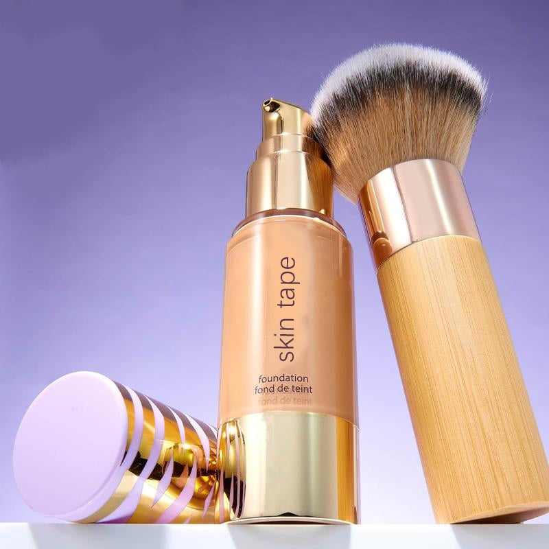Full-Coverage Skin Tape Foundation (with Brush FREE !)