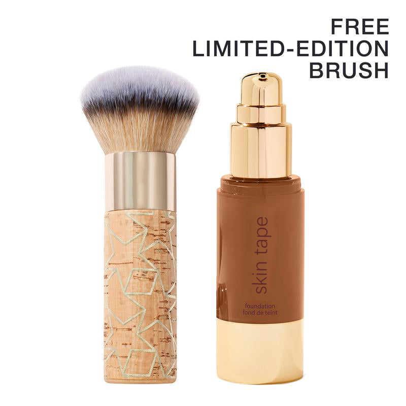 Full-Coverage Skin Tape Foundation (with Brush FREE !)